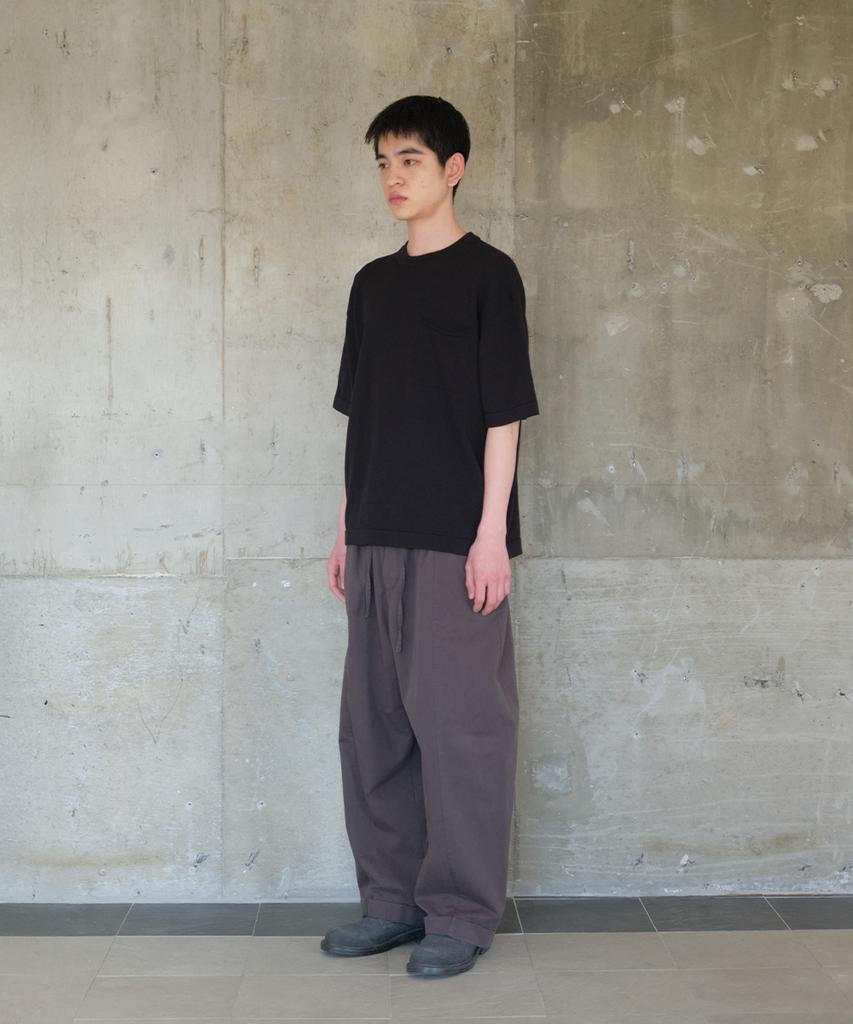 Holliseon Blossom Curved Barrel Pants Charcoal
