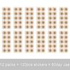 10/120Pcs Magnetic Nose Strips Pack Of Anti Snoring Nose Breathe Strips Intake Breathing Nasal Strip Nose Extender Sticker Kit