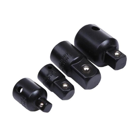 4Pcs 1/4 3/8 1/2 Drive Socket Adapter Converter Reducer Air Impact Socket Wrench