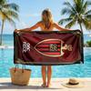 OGC Nice FC Print Quick Dry Beach Towel Microfiber Absorbent Portable Travel Swimming Towel