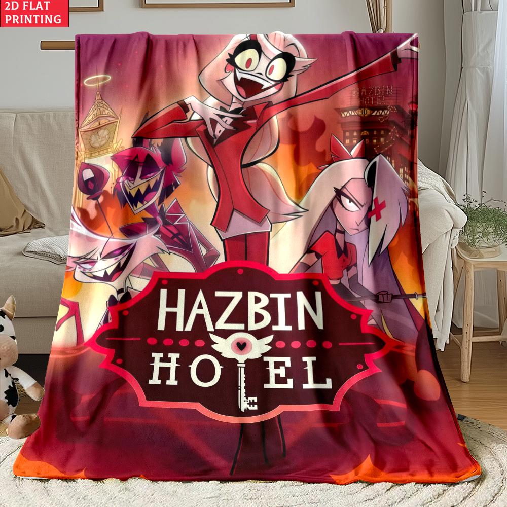 Anime thin Flannel Blanket for Bedrooms,Living Rooms,Sofas Blankets,Offices,Lunch Breaks,Picnics,blankets fluffy custom blanket