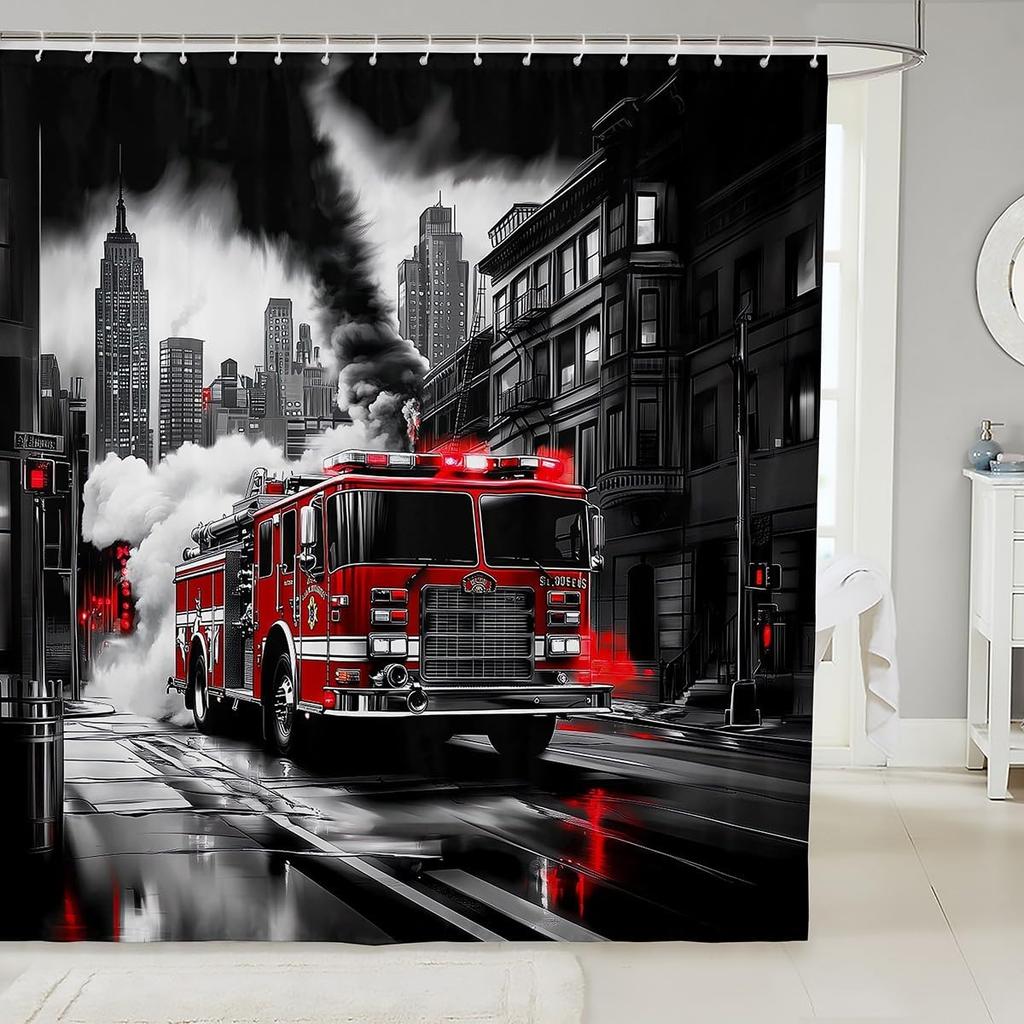 Japanese Style Shower Curtain,Cherry Blossoms And Koi Fish Bathroom Curtain For Kids Teens Adult Room Decor,Ukiyoe Art Painting