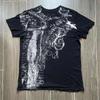 DRIPX Klassiek Y2K Gotische Stijl T-shirt Print Oversized T-shirt High Street Shirts Gotisch Ronde Hals Katoenen Tops Nieuw Heren Dames T-shirt