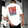 Sänger Bad Bunny DTMF Welttournee Merchandise Reines Baumwoll-T-Shirt Für Männer Und Frauen Sommer Mode Lässiges Kurzarmhemd