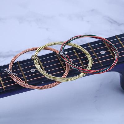 6pcs Copper Alloy Strings 1-6 for Classical Guitar Strings Steel Wire Classic Acoustic Folk Guitar Great Tone Parts Accessories
