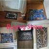 1pc Stitch The Movie Welcome Doormat Non-Slip Vibrant Floral Design Machine Washable Easy Clean Home Decoration Children Carpet
