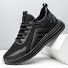 Buty męskie nowe letnie buty do biegania z dzianiny muchowej modne casualowe buty męskie oddychające sneakersy z siateczki