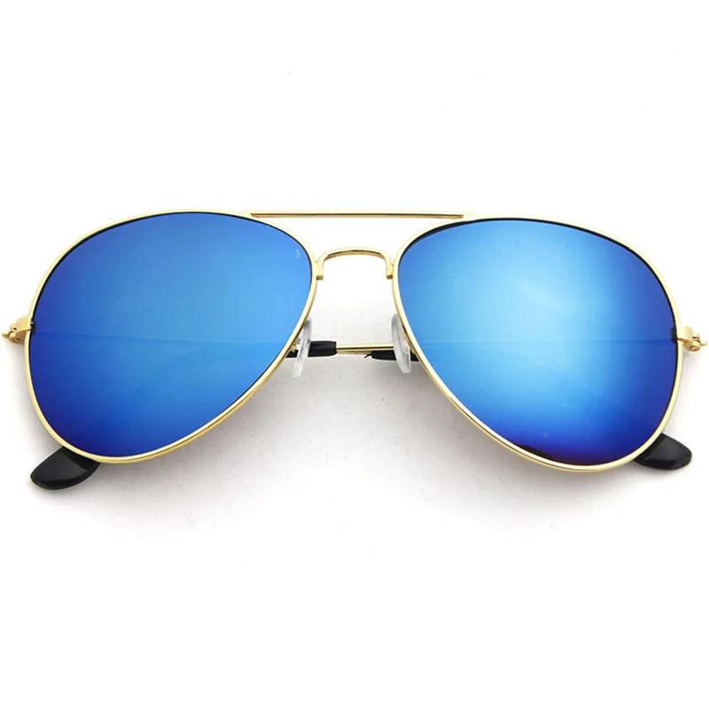 New Vintage Pilot Sunglasses for Men Women Metal Frame UV400 Protection Fashion Outdoor Shades Unisex