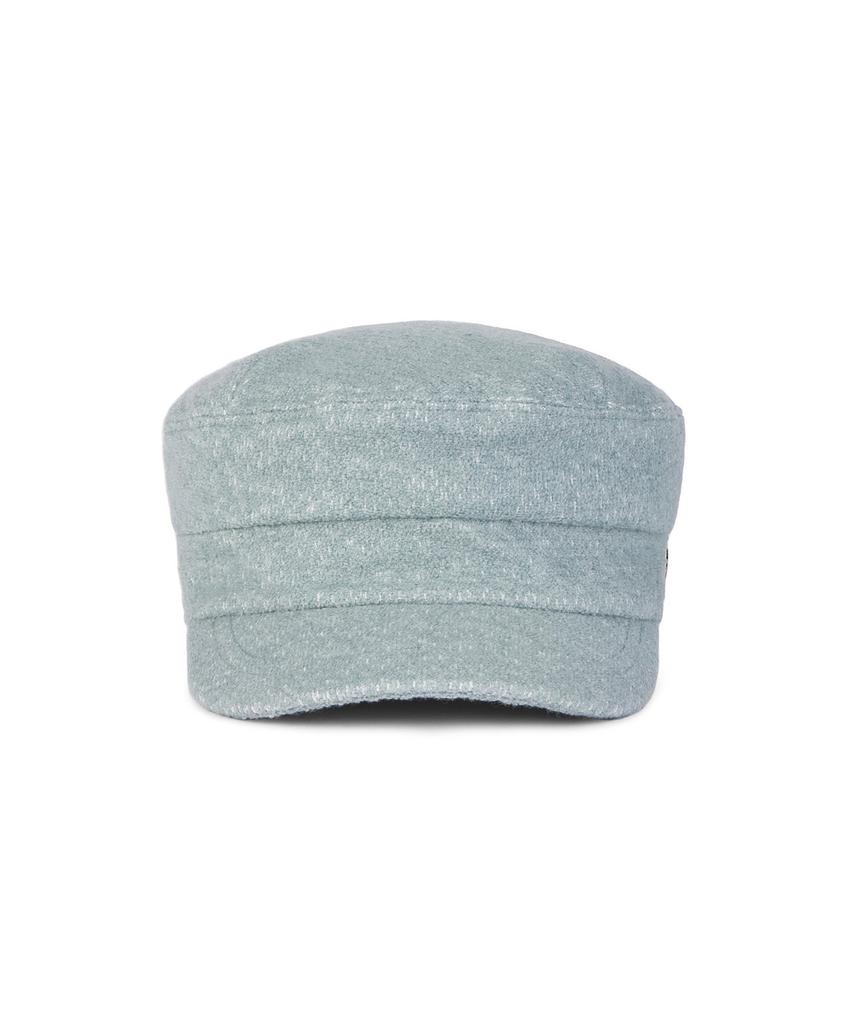 Bajal Va Square Studded Wool Sailor Cap Mint