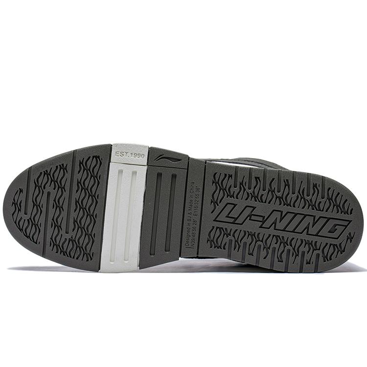 Li Ning Wave PRO Synthetic Leather Slip Resistant Low Top Skateboard Shoes Men's AECT035-1