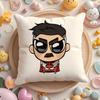 I-Invincible O-Omni Man Cushion Cover Home & Car Multi-Scene Pillow Cover - Reversible, Soft & Durable for Daily Use
