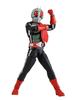 TAMAŠSKÉ NÁRODY SH. Figuarty (Metoda skutečného tvarování kostí) Kamen Rider č.. 2 Showa Edice cca 145 mm vyrobeno z PVC ABS látka malované pohyblivé