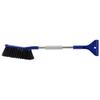 Car Snow Brush Ice Scraper Aluminum Alloy Long Handle EVA Sponge Grip Flexible Nylon Bristles Auto Windshield Snow Removal Broom Ice Shovel Tool