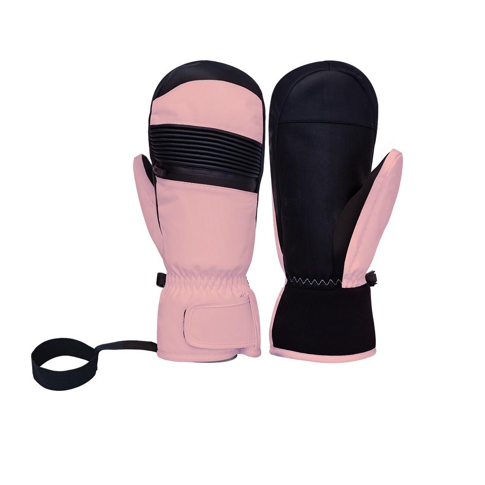 Unisex Waterproof Windproof Ski Mittens: Warm Winter Adult Gloves