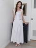 KINDABABY Frill Sleeveless Blouse Top - White