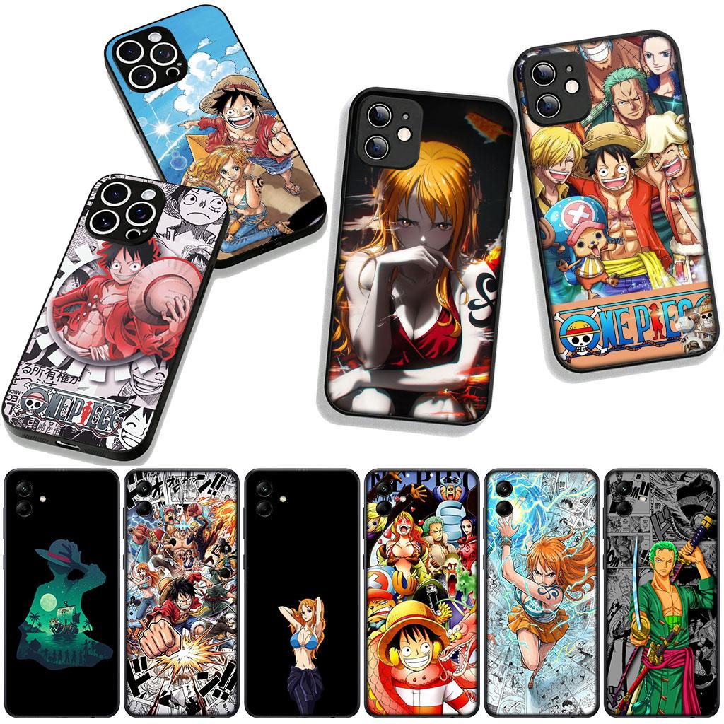 Anime Nami Luffy Zoro One Pieces Handyhülle für Apple iPhone 17 16 11 Pro XS Max XR 6 7 8 Plus 16E SE 2020 Air 5 SE2 Hülle