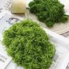 Mini-Landschaft Langlebiges Künstliches Faseriges Moos Umweltfreundliches Grünes Fake-Moos DIY Polyester Moosgras Wohnzimmer