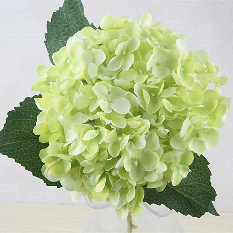 Realistic 55cm Fake Silk Hydrangea Flowers Bouquet Ideal For Parties And Celebrations