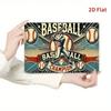 Vintage Metallwandkunst Dekor Retro Baseball Champion Spieler Memorabilia Schild Stahl Sport Dekor für Zuhause Bar