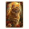 Vintage Metal Wall Sign 20x30cm Retro Decor Tin Plate
