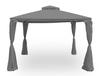 Pavilion Garden Tent Gazebo With Mosquito Net Anthracite Grey