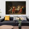 Famous Painting The Death of Socrates Canvas Painting Posters and Prints On Canvas Wall Art Picture for Living Room Home Decor