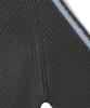 TRILLION Washable Hairy Brush Track Zip-Up Knit (Charcoal)