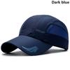 Outdoor Sports Hiking Camping Quick Dry Baseball Cap Golf Tennis Cap Breathable Sun Hat