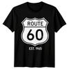 Route 60 Est 1965 Sixty Year Old 60th Birthday Mens T-Shirt Womens Graphic Tee