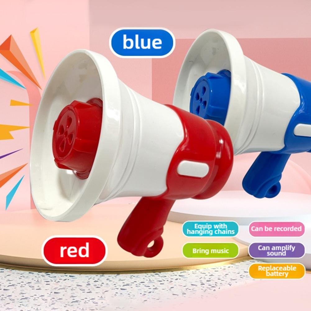 New Loudspeaker Keychain Ornament Small Speaker Backpack Ornament Recording Mini Amplifier Ultra-small Megaphone