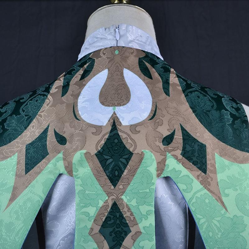 Ysir Grass God Nahida Cos Embroidery Game Anime Clothing Women's Cosplay Complete Set