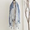 National Style Korean Style Scarves Bohemian Style Shawl Cotton Linen Scarf Female Wraps