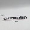 1pcs 3D ABS for Citroen C2 C4 Car Letters Front Hood Emblem Bonnet Sticker Rear Tail Trunk Badge Decal Styling Auto Accessories