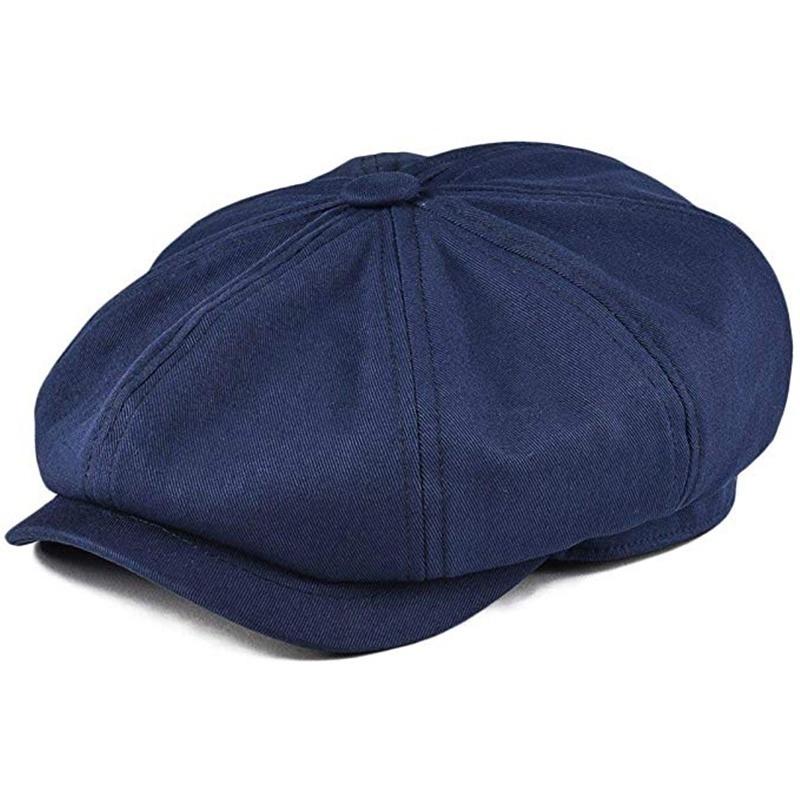 Bavlnený Baret Pánska Čiapka Newsboy Dámske Módne Baretky Bavlnená Plochá Čiapka Klobúky KTB
