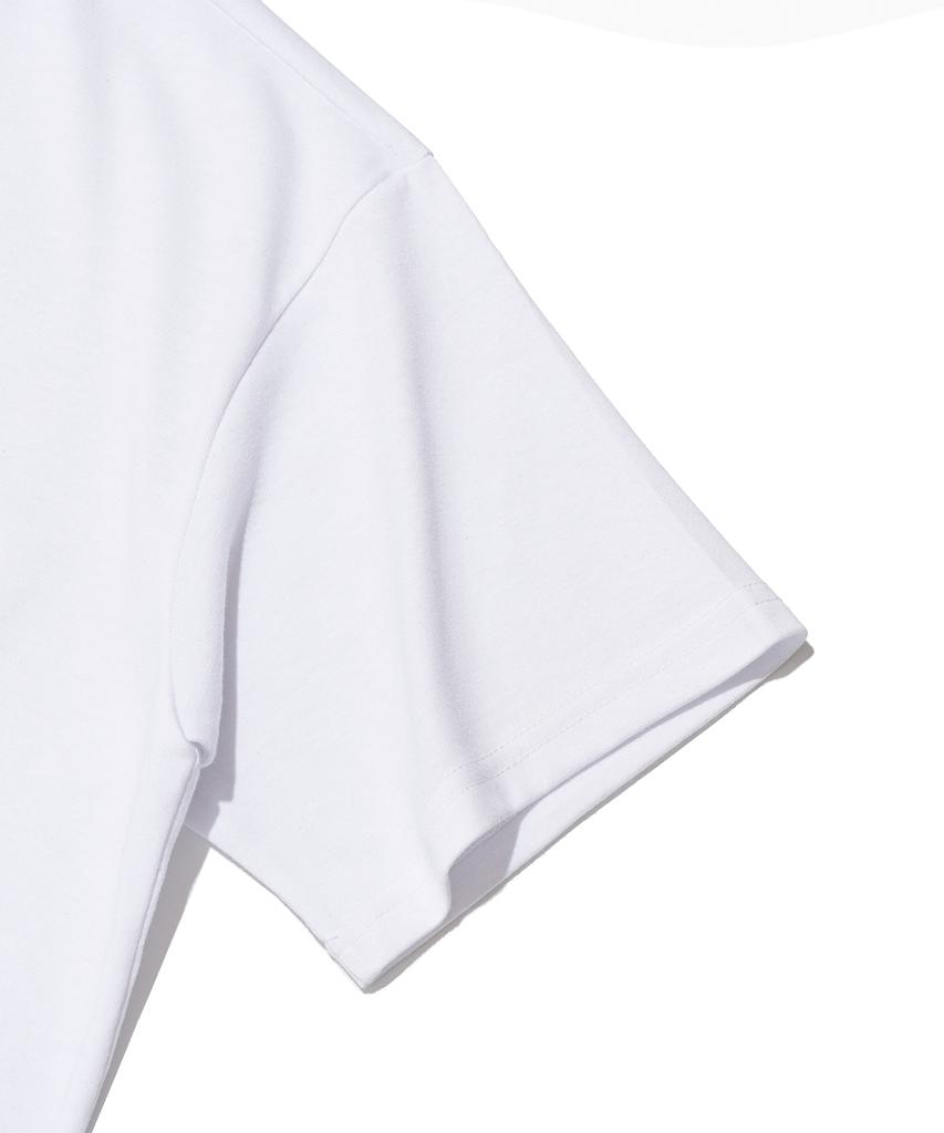 ROIDESROIS Script Logo Paris Short Sleeve T-Shirt (White)