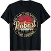 Robert The Man The Myth The Legend Personalized Name T-Shirt