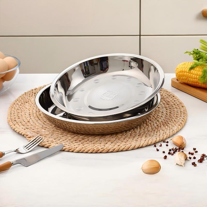 ARKIE 304 Stainless Steel Serving Plate