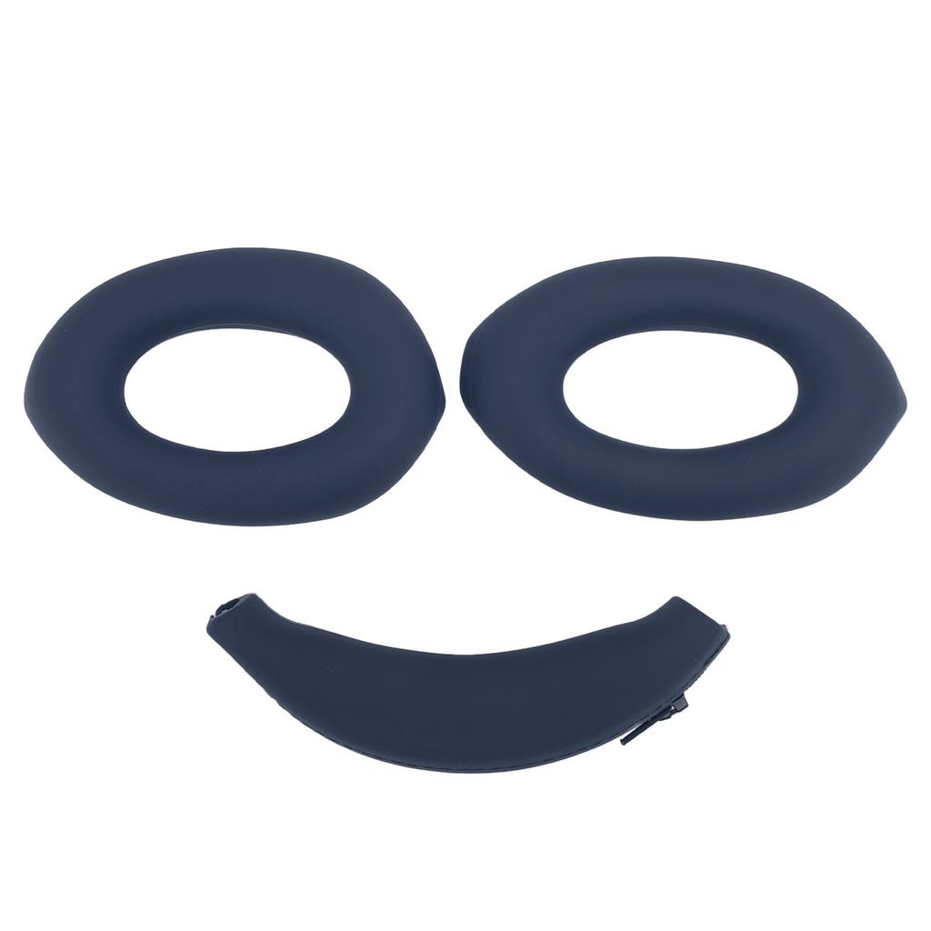 Earpads Cover Headband Pad Set Replacement Silicone Headphone Protective Cover for WH‑1000XM4 WH‑1000XM3 Headphones