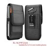 Bolso universal de nailon Oxford para teléfono con clip para cinturón para teléfono de 3,5 a 6,3 pulgadas