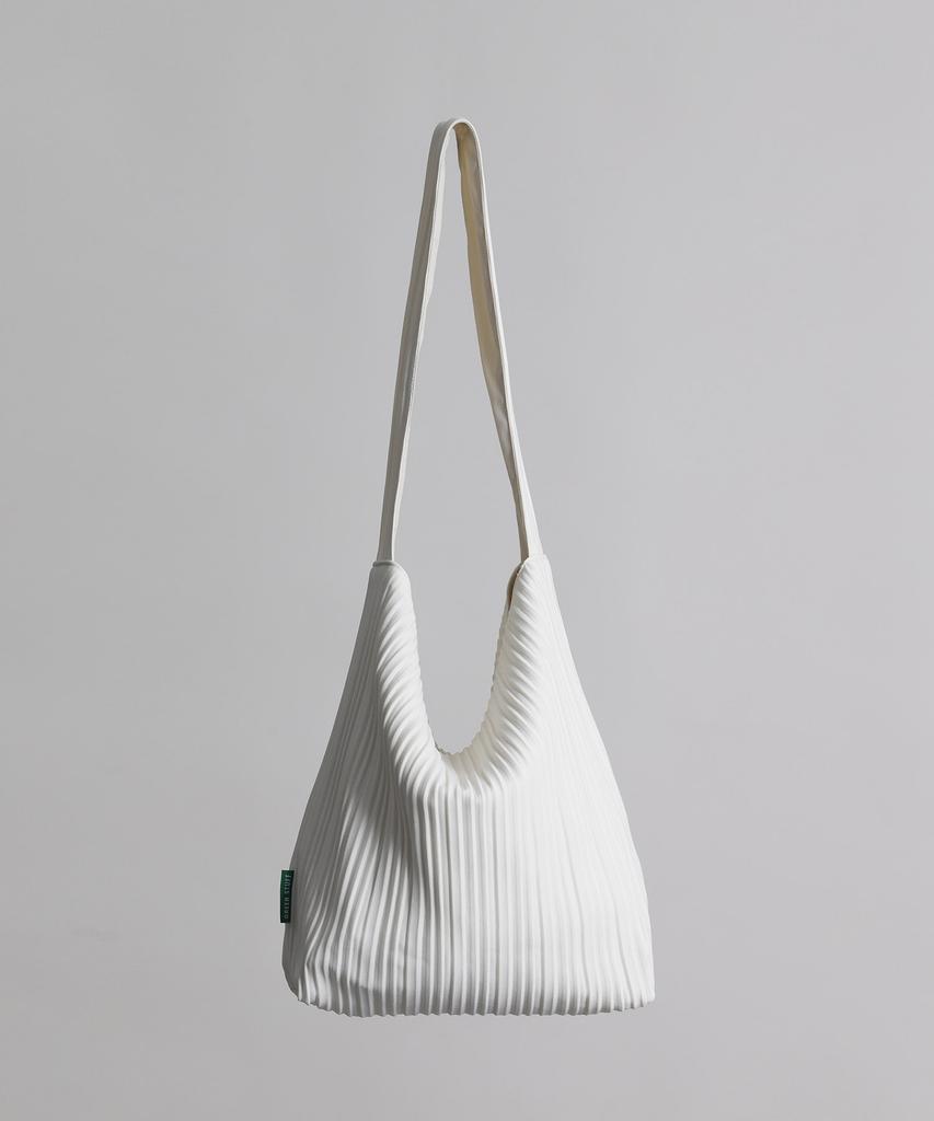 Green Stuff Simple Shopper Bag 62 Random Pleats - Ivory