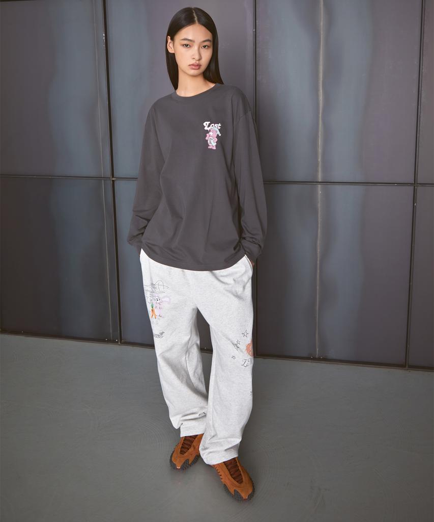 LMC Sleeping Bear Long Slv Tee White