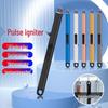 USB Rechargeable Windproof Arc Lighter with Hook – Electronic Kitchen Candle Igniter.