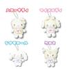 Hatayama Shoji Sanrio Mini Mascotte Personnage Blanc Peluche Porte-clés Mignon Hello Kitty Environ 10 cm de Long