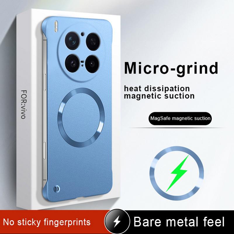 Slim Bezels Magsafe Magnetic Phone Case for VIVO X300 Pro vivo x300 X200 Ultra X200s x200 Pro FE X100 Pro Camera Protect Cover