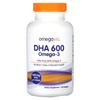 iHerb Omegavia DHA 600 Omega-3 Softgels, 120 Count