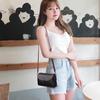 Luxury Fashion Crossbody Bags for Women Square Messenger Bag PU Leather Handbags Lady Lock Shoulder Bag