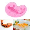 Nouveaux Moules Carpe Silicone Flexible Savon Bougie Argile Polymère Moules Bricolage Gâteau Chocolat Bonbon Biscuit Moule Outil de Cuisson LS