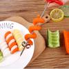 1pc Manual Spiral Screw Slicer Plastic Steel Wire Potato Vegetables Knife Carving Tool