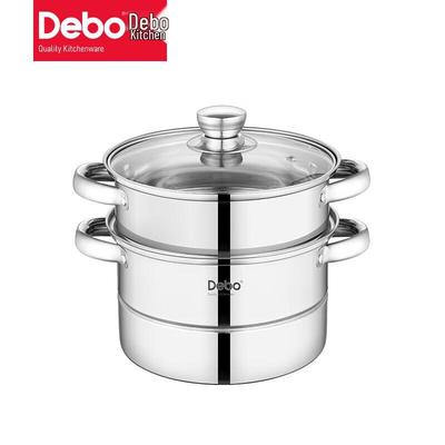 Debo DEP-913 Double-Layer Stainless Steel Steamer