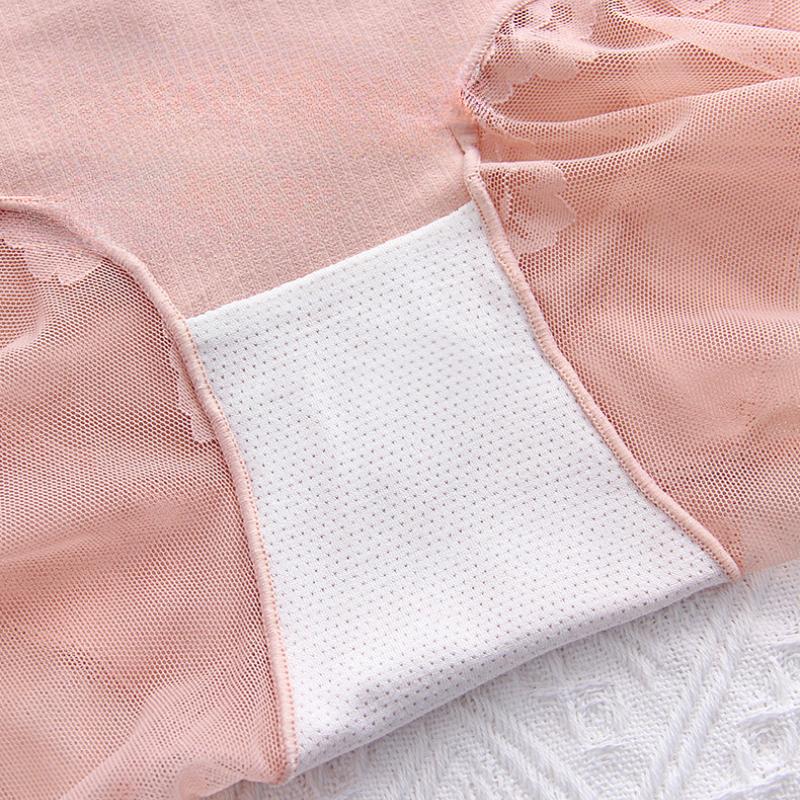 Grote maten veiligheidsbroek voor dames Anti-blootstellingsondergoed kan buiten worden gedragen Dunne anti-slijtage been Vijfpuntsondergoed Nauwsluitend Geen terughoudendheid